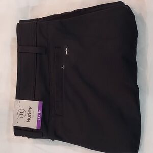 Hurley Men's Flat Front Jet Set Tech Pants 40x29